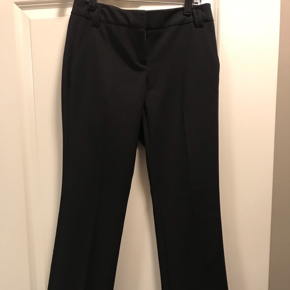 Boot cut New York and Company slacks.